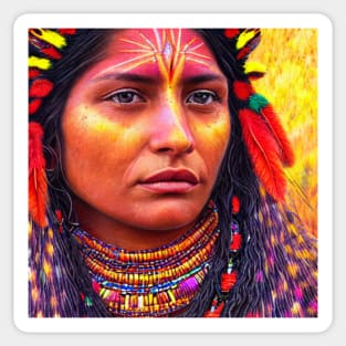 indigenous goddess #6 Sticker